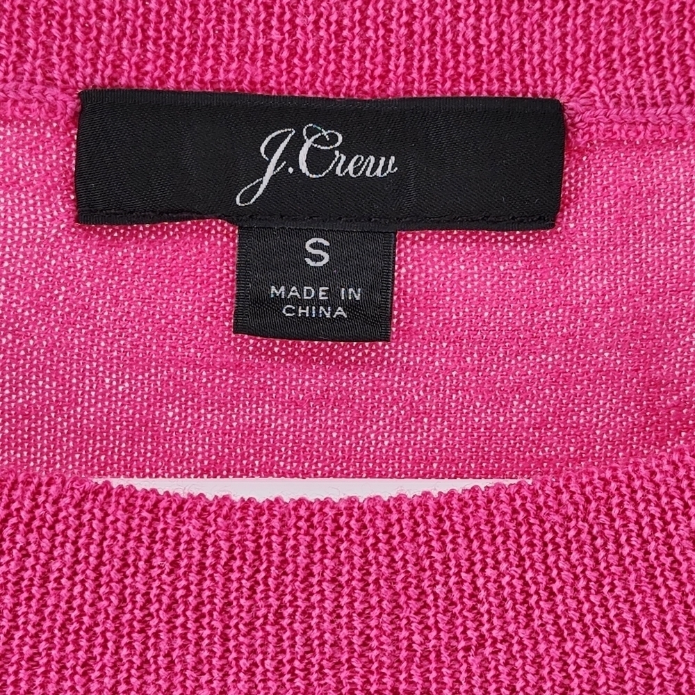 J. Crew Pink Scoop Neck Sweater - Picture 3 of 5